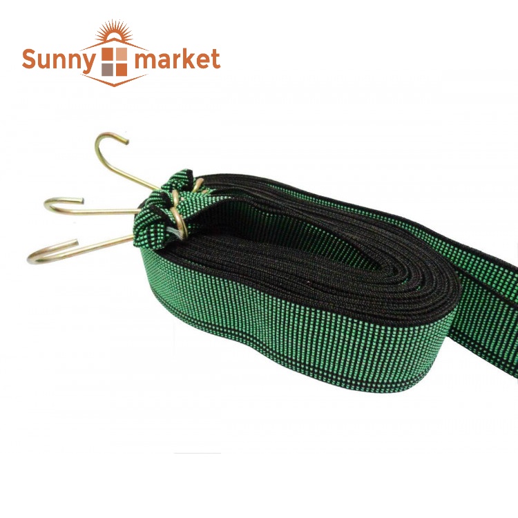 Dây ràng đồ thái lan xanh loại 1 chắc chắn cao cấp siêu bền, Dây thun buộc hàng bản lớn