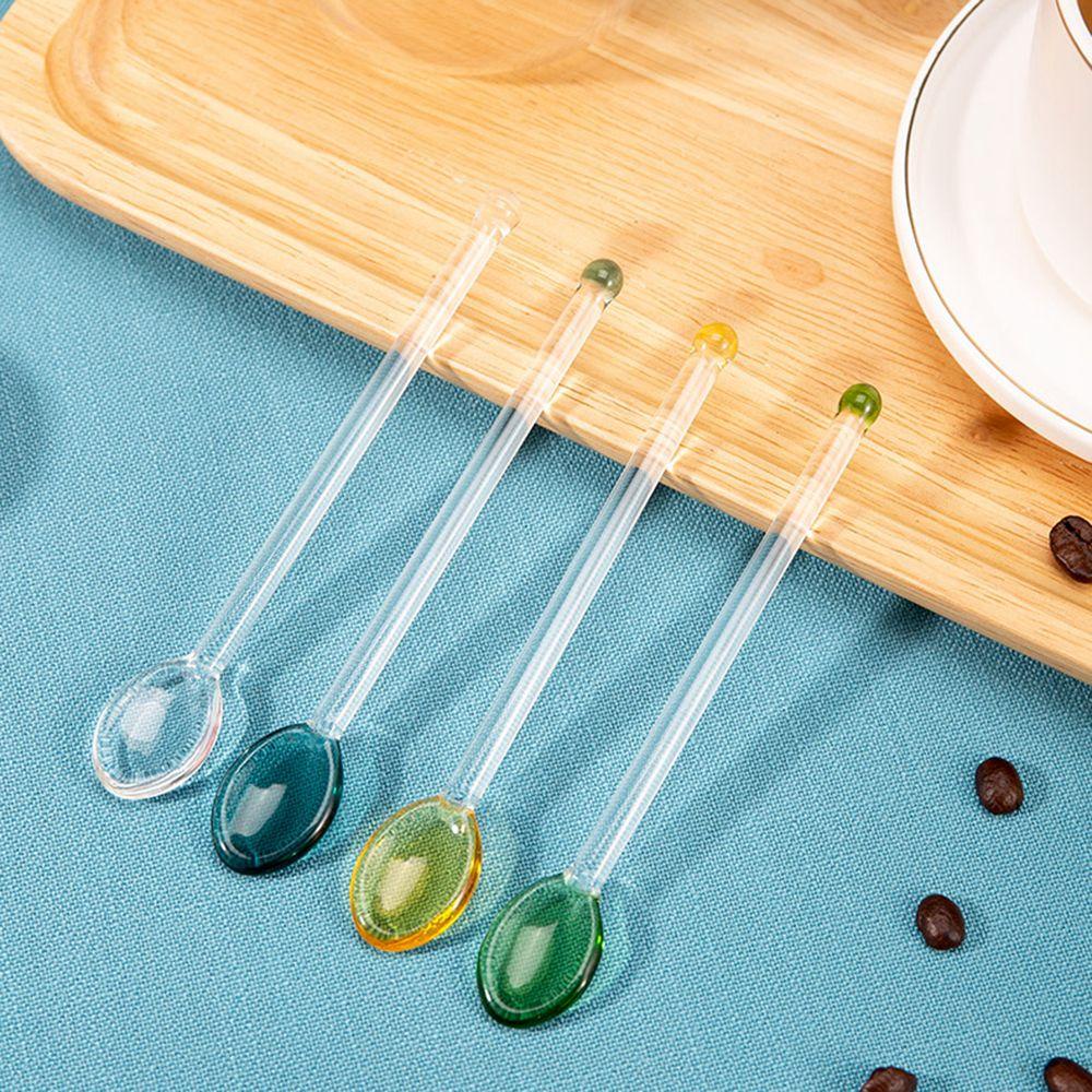 Muỗng Khuấy Pha Cà Phê Espresso Espresso Espresso Bằng Thủy Tinh Trong Suốt