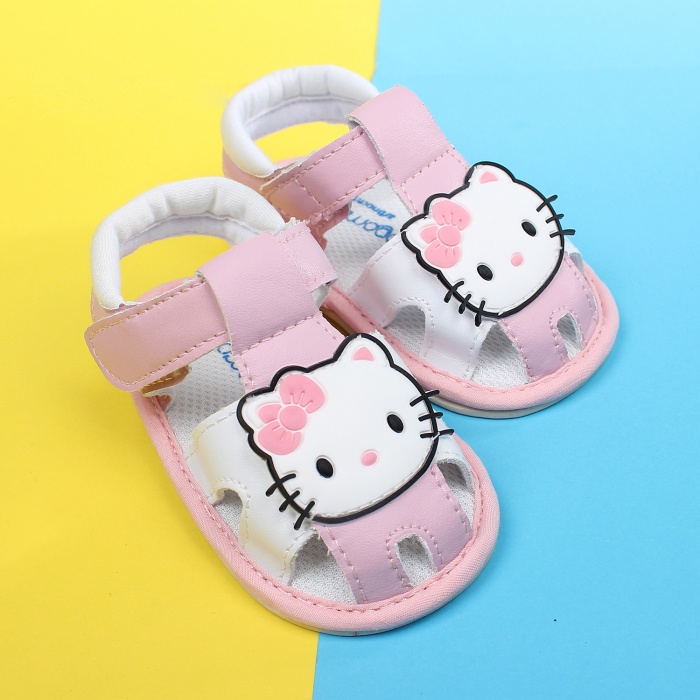 Dép tập đi in mèo Hello Kitty Mamago MM1-A