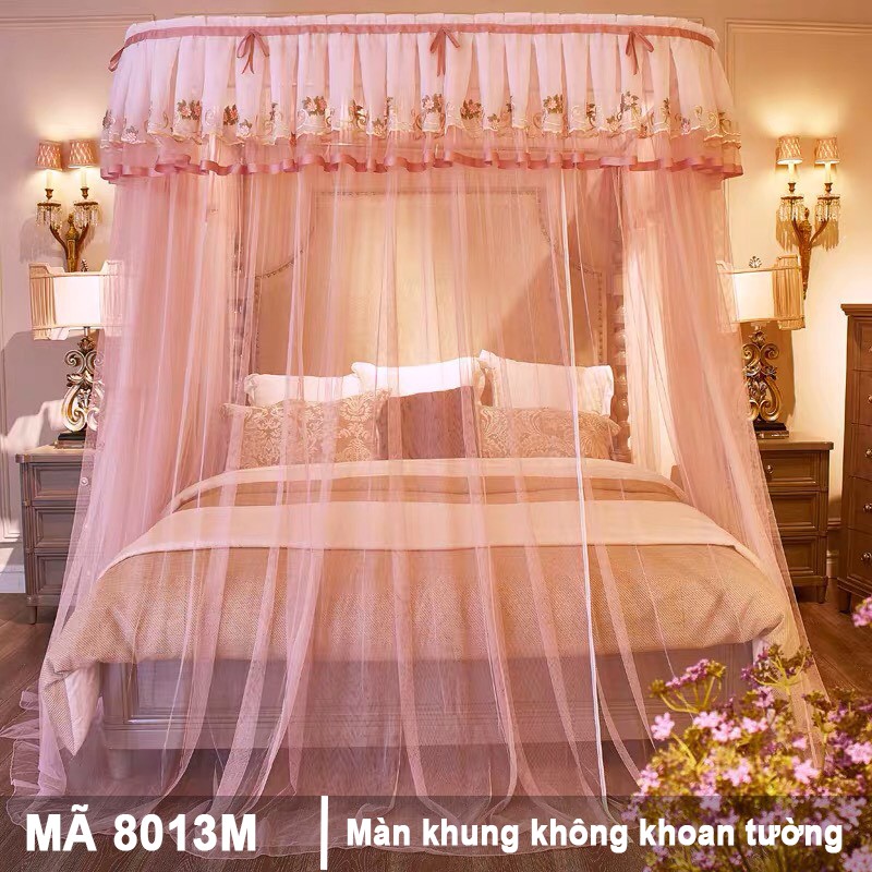 Mùng ngủ  ( màn khung ) không khoan tường  cao cấp chính hãng EASY DREAM