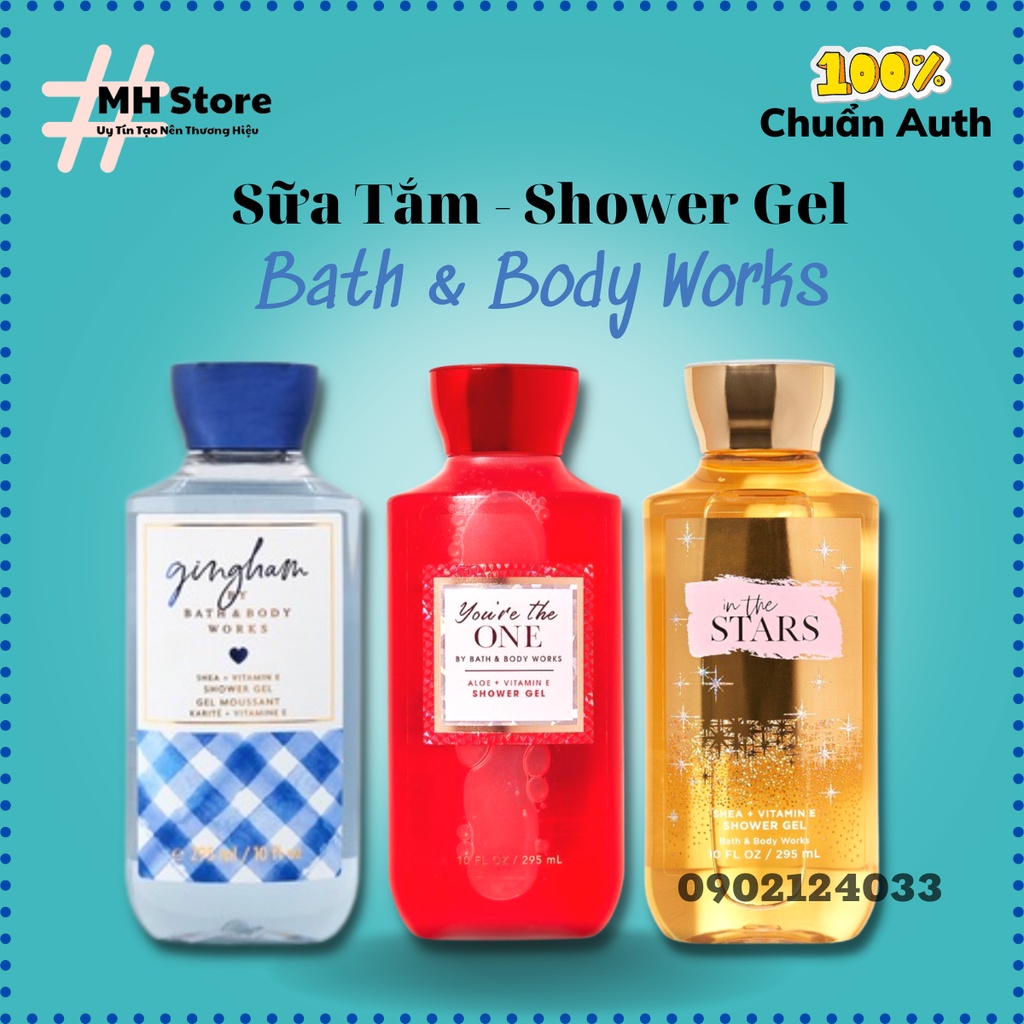Sữa Tắm Dưỡng Ẩm Bath & Body Works Chính Hãng Mỹ, Showel Gel