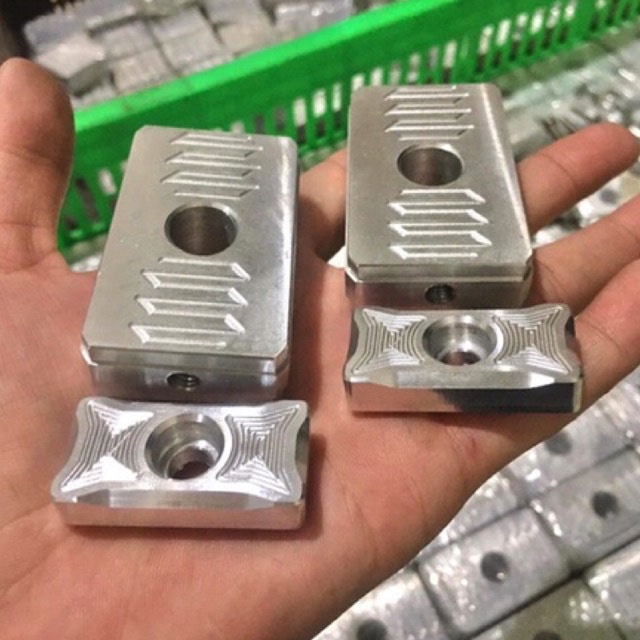 Pát tăng sên âm nhôm CNC Jupiter, bát tăng sên xe máy