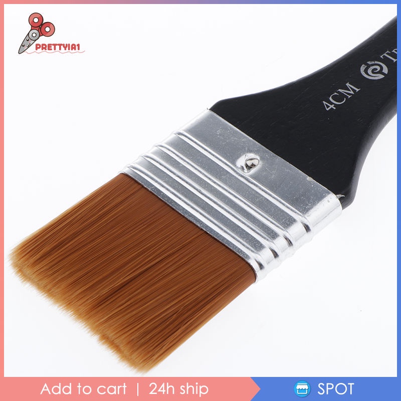 Cọ Vẽ Tranh Sơn Dầu Prettyia1 Đường Kính 5cm
