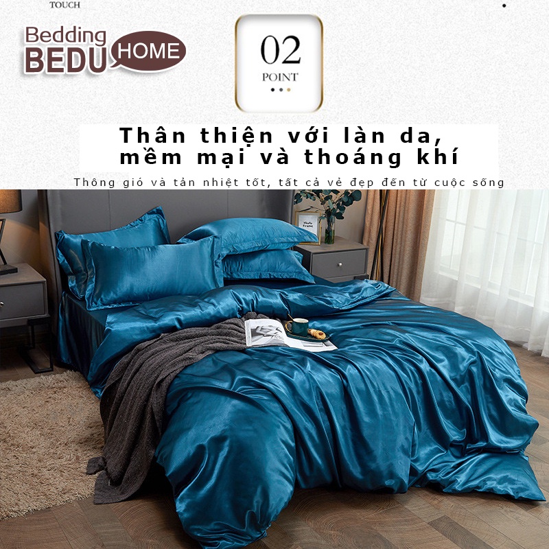 ★ Bộ chăn ga gối Tencel lụa★ Thoải mái mát mẻ / Khỏa thân khi ngủ vào mùa hè / mềm mại