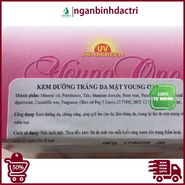 Kem dưỡng da young one cô gái tóc xù, kem chuyên trộn , kem trắng da Thái Lan 5g