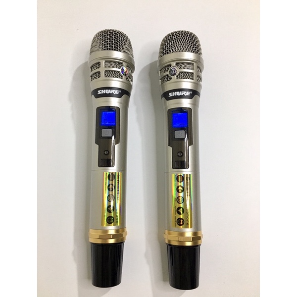 Micro Không Dây UGX 21 Có Tự Ngắt, Dò Sóng Chỉnh Tần Số Hiện Đại. Dòng Karaoke Chuyên nghiệp.