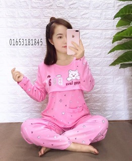 Bộ sau sinh mở nắp cho con bú