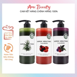 Sữa Rửa Mặt Thải Độc Rau Củ Wonder Bath Super Vegitoks Cleanser 300ml
