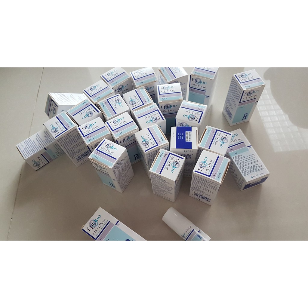 GEL TRỊ MỤN TRỨNG CÁ EPIDUO 15G (0.1%/2.5%)