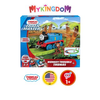 Đồ Chơi Mô Hình THOMAS FRIEND Mô Hình Đường Ray Thomas Cùng Với Chú Khỉ Rắc Rối GJX83