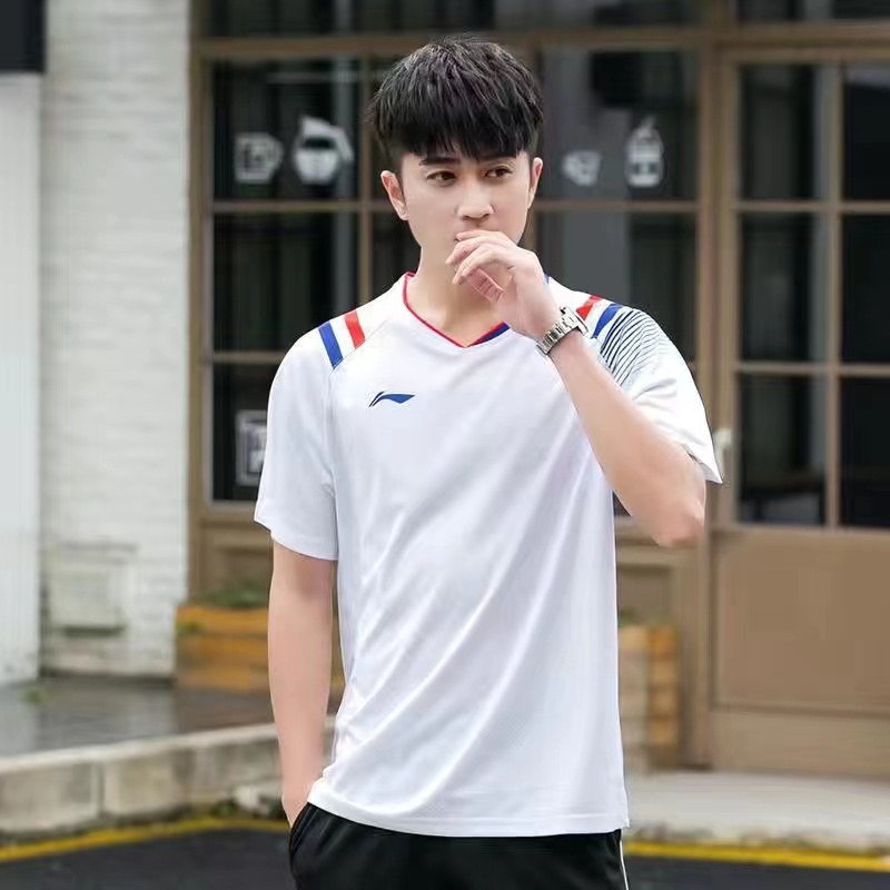 Li Ning Bộ Đồ Thể Thao Cầu Lông Ngắn Tay Thoáng Khí Cho Nam Và Nữ