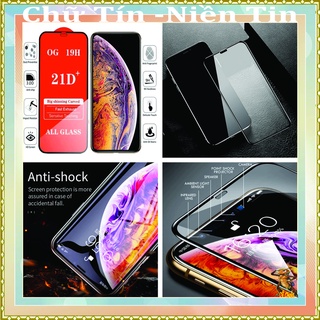 Kính cường lực full màn hình cho điện thoai iphone x,xs, xr, xsmax - Có giấy lau.