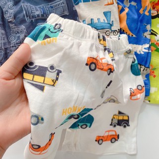 Set 5 quần đùi bozip mềm cho bé
