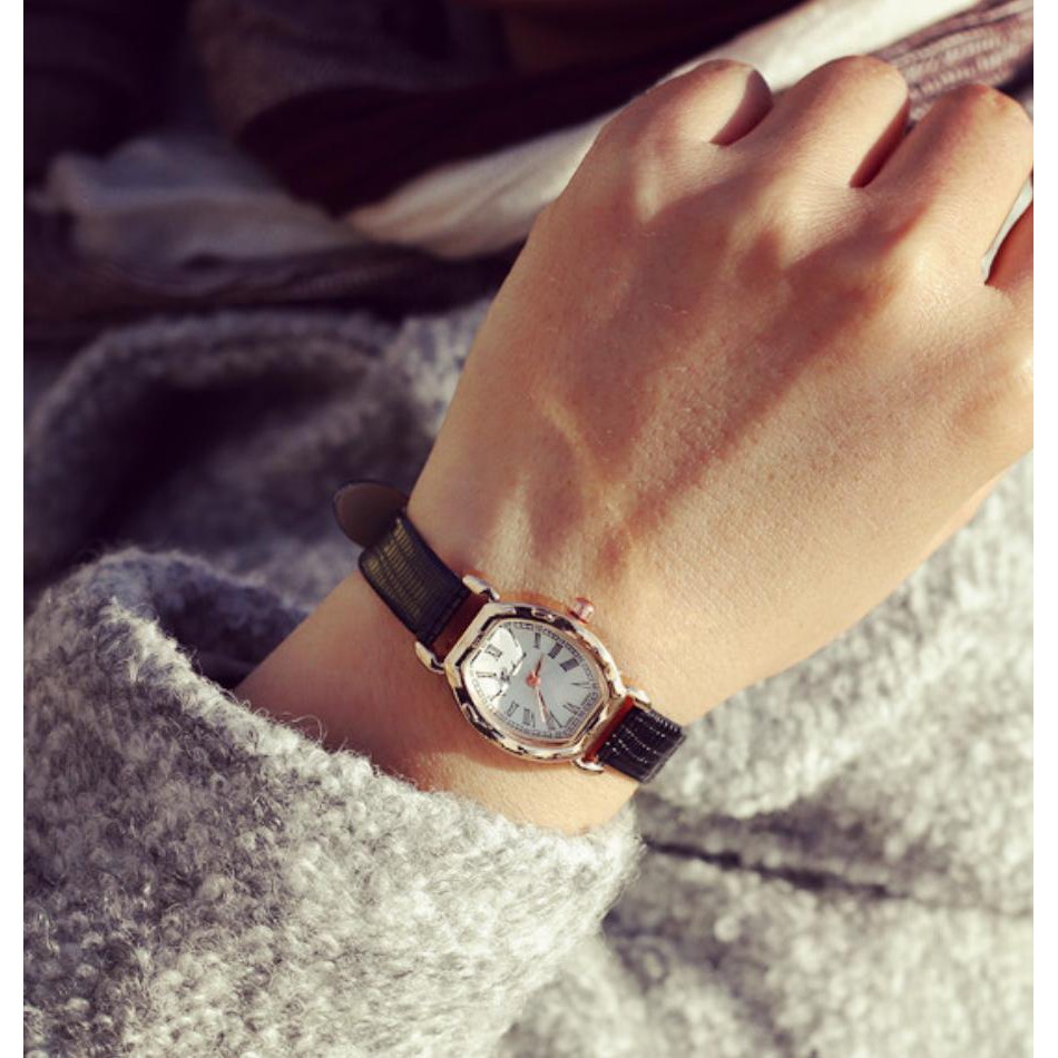 [QUÁ ĐẸP] ĐỒNG HỒ NỮ DÂY DA YUHAO MẶT CHỮ NHẬT NHỎ NHẮN CỰC ĐẸP | BigBuy360 - bigbuy360.vn