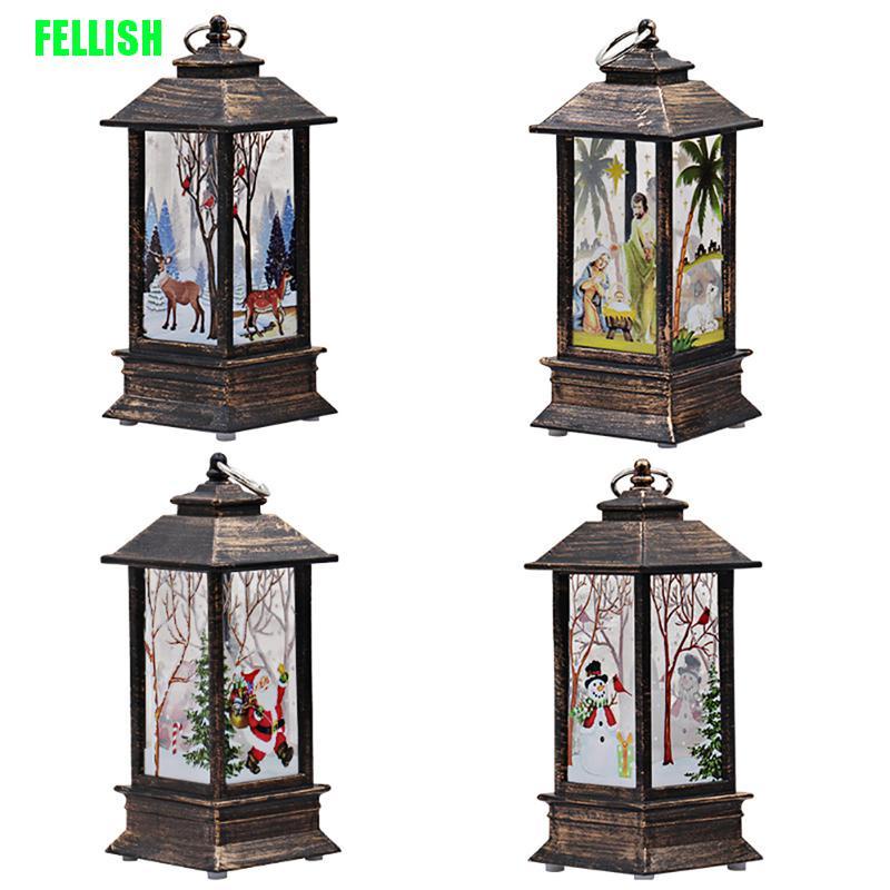 Đèn LED để bàn hình ông già noel/tuần lộc trang trí giáng sinh