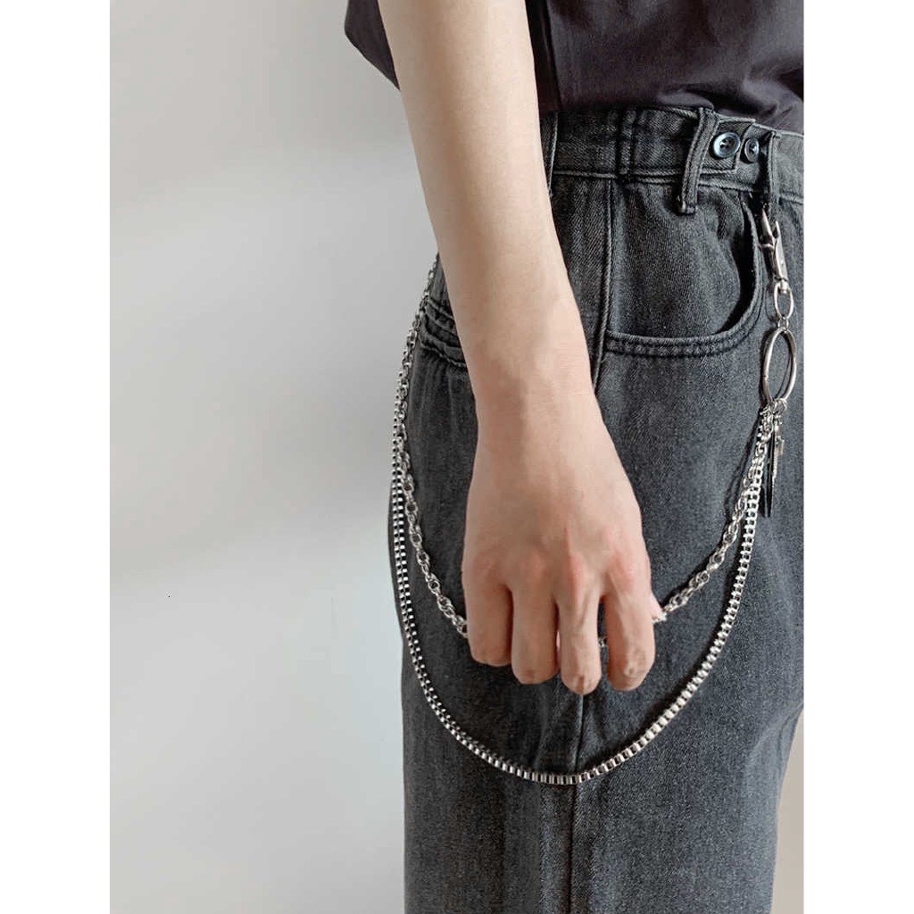 CHAIN XÍCH TREO QUẦN TÚI bán rời - Xích cài phối phụ kiện quần áo nam nữ cá tính Siêu COOL Sim sim shop