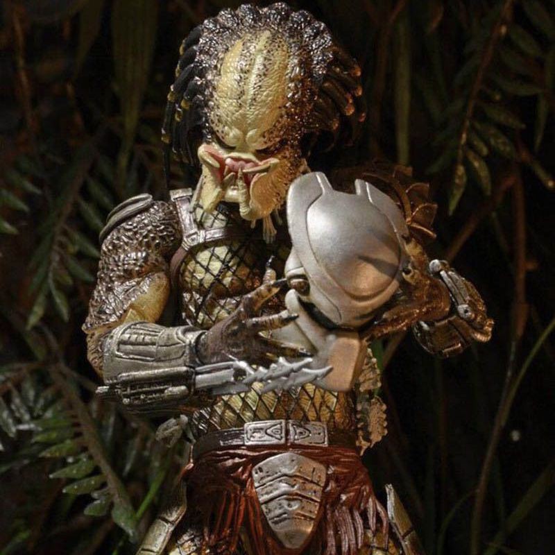 7 inch Ultimate Jungle Hunter Predator Resin Nhựa đúc Mô hình Predator Nhân vật Mô hình Trang trí Mô hình Bộ lắp ráp (sơn) đồ chơi hình nhựa