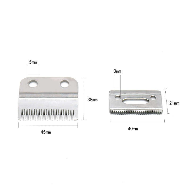 Lưỡi Kép Tông Đơ Barber Professional Stagger-Tooth 2-Hole Clipper Blade 2162