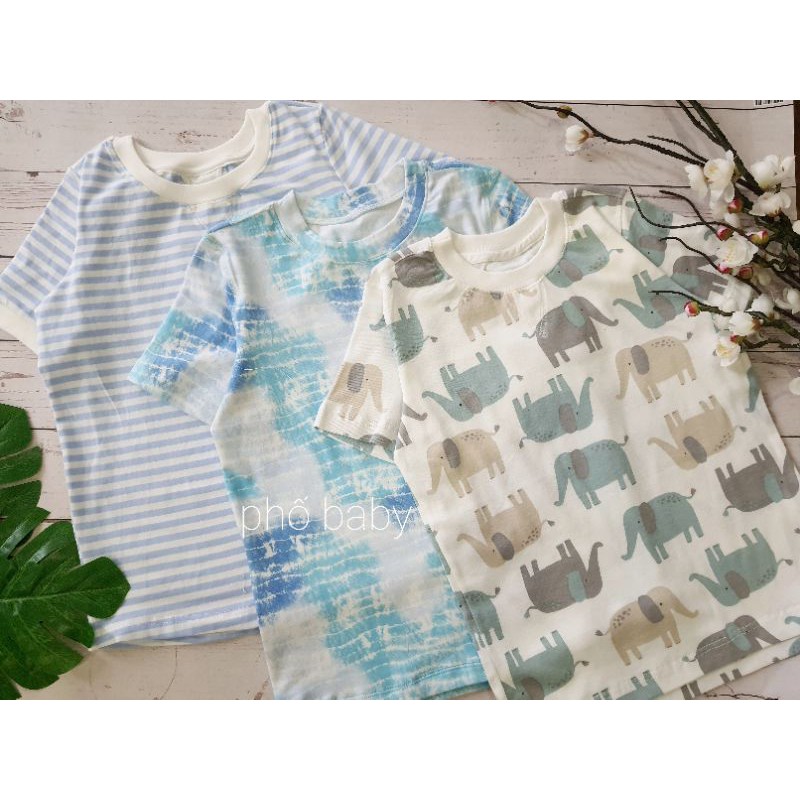 áo kẻ xanh mềm mát