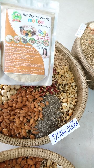 1KG NGŨ CỐC CAO CẤP BÀ BẦU 17 LOẠI HẠT, NGŨ CỐC DINH DƯỠNG HANDMADE | BigBuy360 - bigbuy360.vn