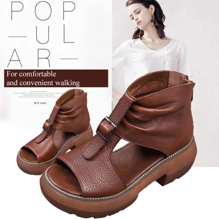 Xăng đan Cao Gót Đế Dày Thời Trang Dành Cho Nữ