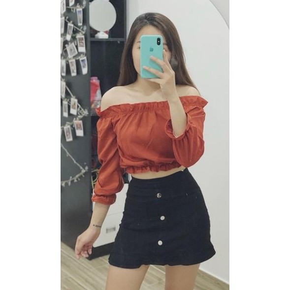 [Mã FAMAYWA giảm 10K đơn 50K] [XẢ KHO] chân váy kaki đính nút đuôi cá xinh xắn - mã 0018 | BigBuy360 - bigbuy360.vn