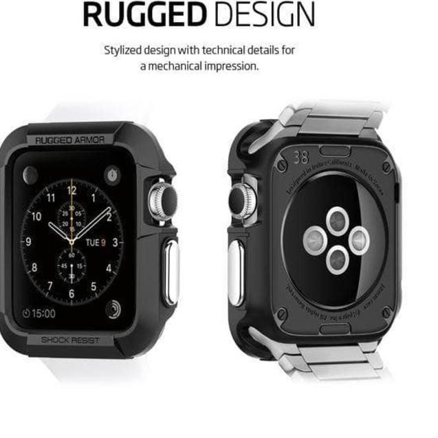 Spigen Ốp Bảo Vệ Mặt Đồng Hồ Thông Minh Apple Watch Iwatch 3 2 1 42mm 38mm