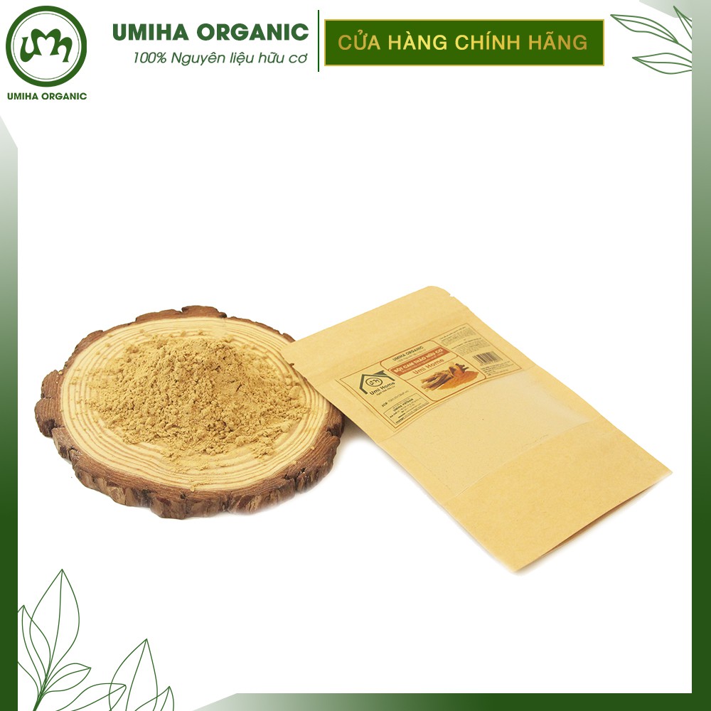 Bột Cam Thảo hữu cơ UMIHOME nguyên chất 40G - Mặt nạ trắng hồng da, sáng da, tẩy tế bào da chết, thâm mụn | BigBuy360 - bigbuy360.vn