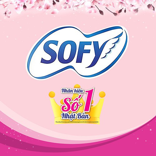 Băng vệ sinh Sofy Skin Comfort 26cm siêu mềm mại có cánh, Băng vệ sinh Nhật Bản siêu êm thoáng nhập khẩu gói 8 miếng