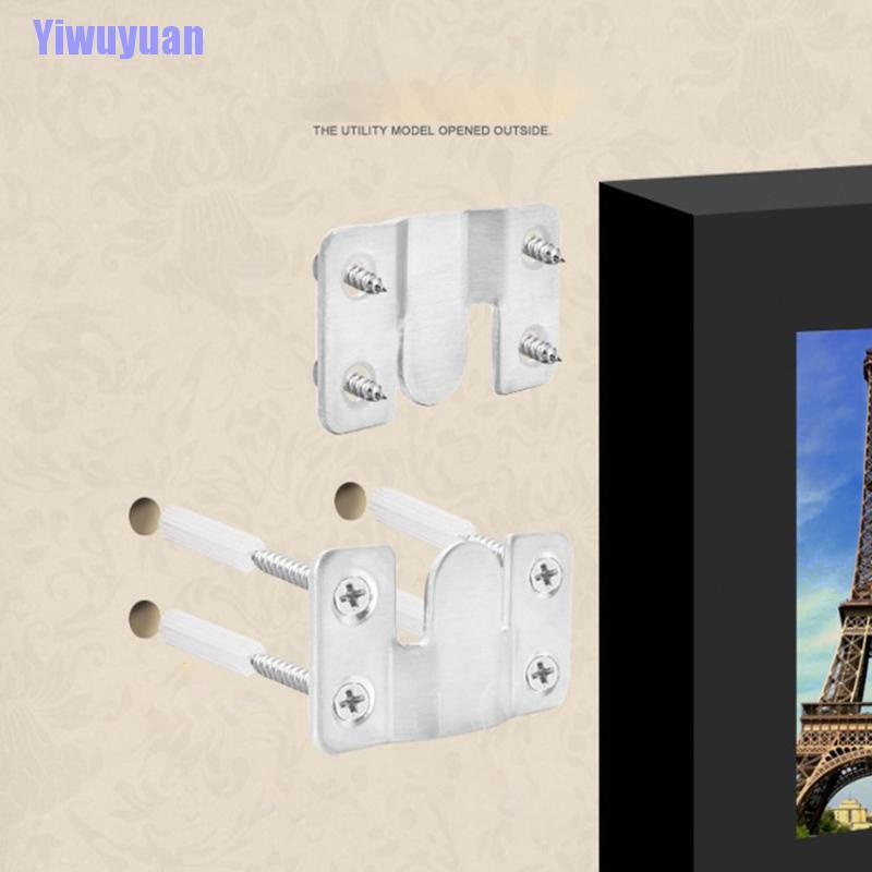 Set 4 móc treo khung ảnh gắn tường tiện lợi
