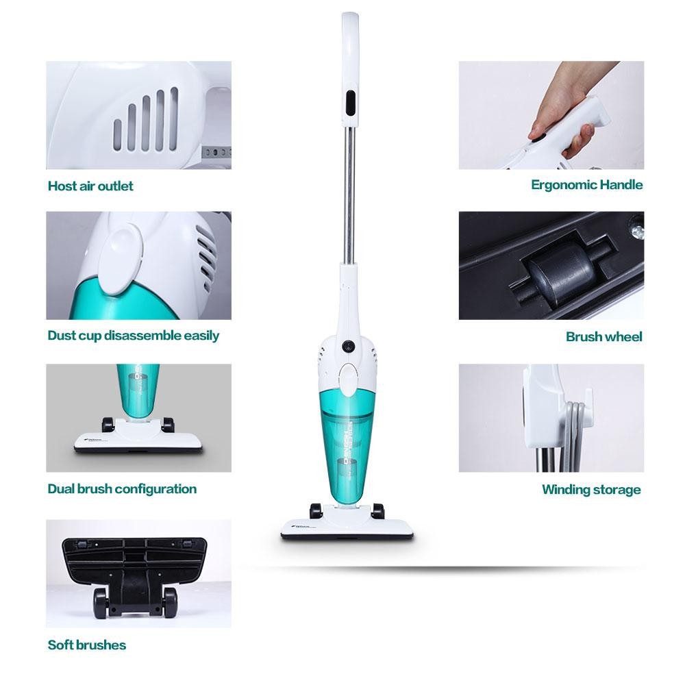 Máy hút bụi cầm tay Deerma DX118C 16000PA 3 loại đầu hút