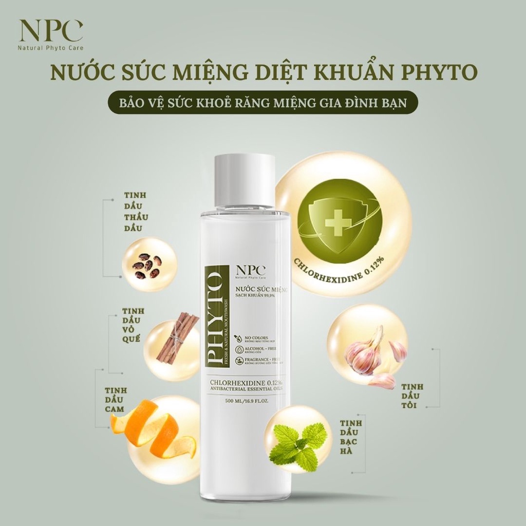 nước xúc miệng thảo dược phyto