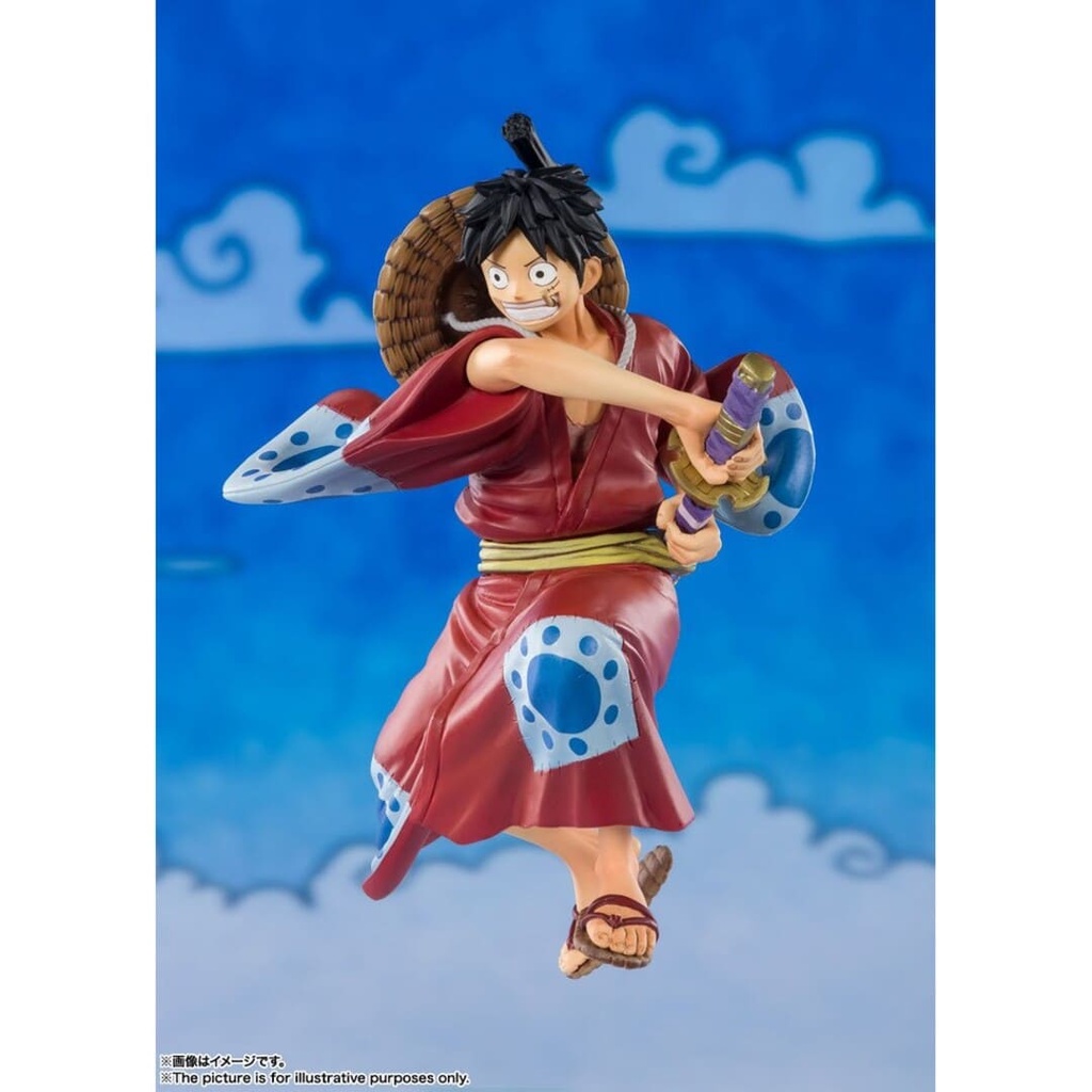 Mô hình tĩnh One Piece Monkey D Luffy 14cm Figuarts Zero BANDAI Mô hình tĩnh Nhựa PVC CHÍNH HÃNG NHẬT OPBD04