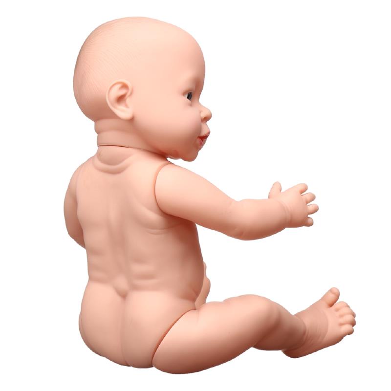 Mô Hình Búp Bê Em Bé Sơ Sinh Bằng Silicone 16 Inch