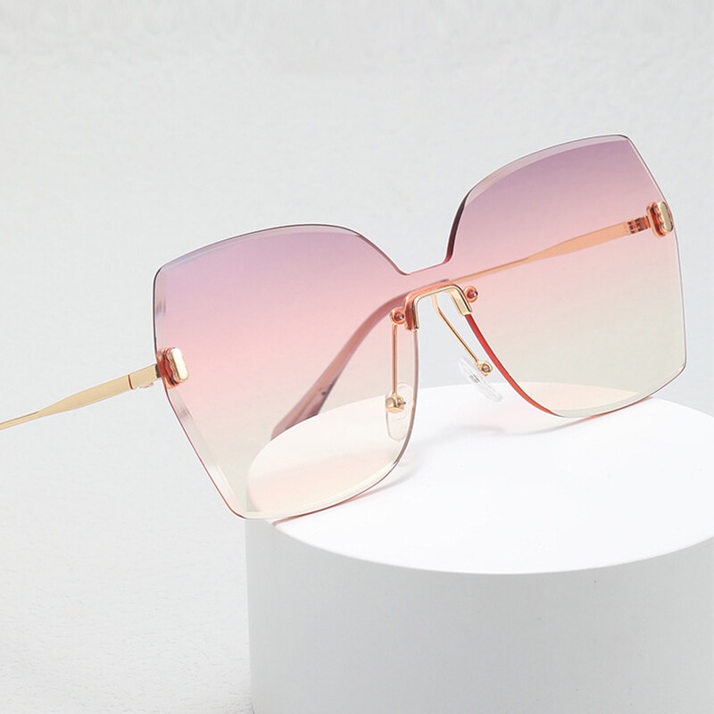 Kính Chống Nắng PTQ Gọng Kim Loại Cao Cấp Thoải Mái Thời Trang