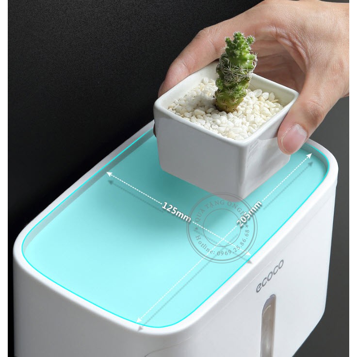 Kệ đưng giấy đa năng phòng tắm  nhà bếp siêu dính hàng cao cấp.