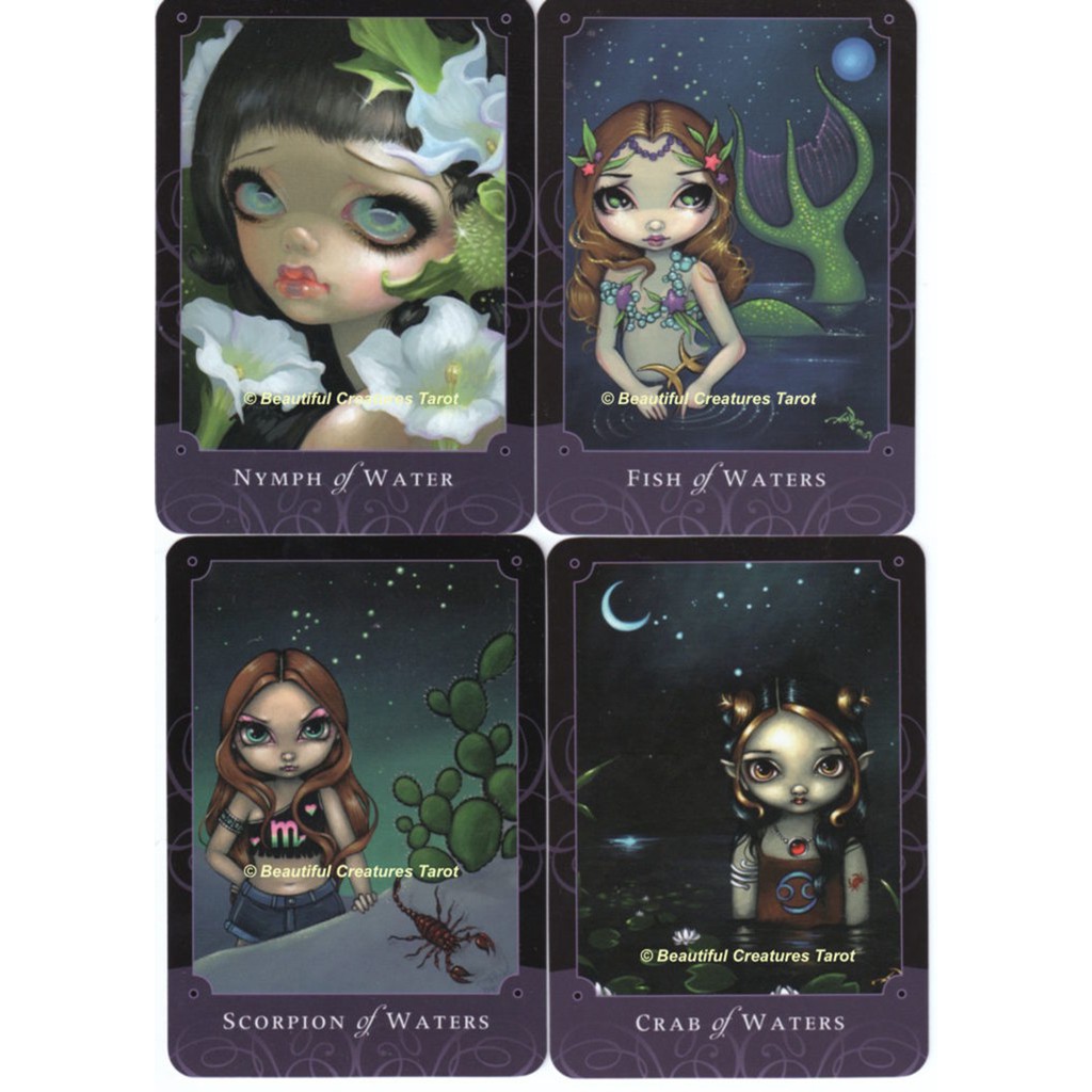 Bộ Beautiful Creatures Tarot T4 New