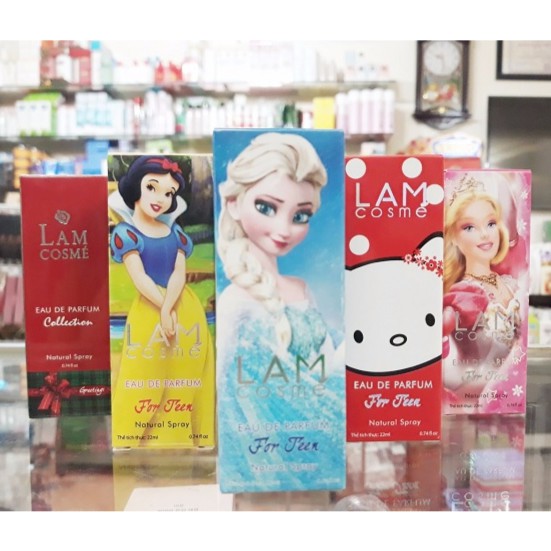Nước hoa nam / nữ Lamcosme Eau De Parfum Paris 22ml