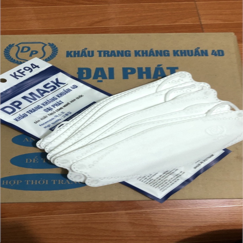 THÙNG 300 CHIẾC KHẨU TRANG 4D KF94 ĐẠI PHÁT MASK KHÁNG KHUẨN ÔM SÁT KHUÔN MẶT [ HOME SIÊU RẺ]