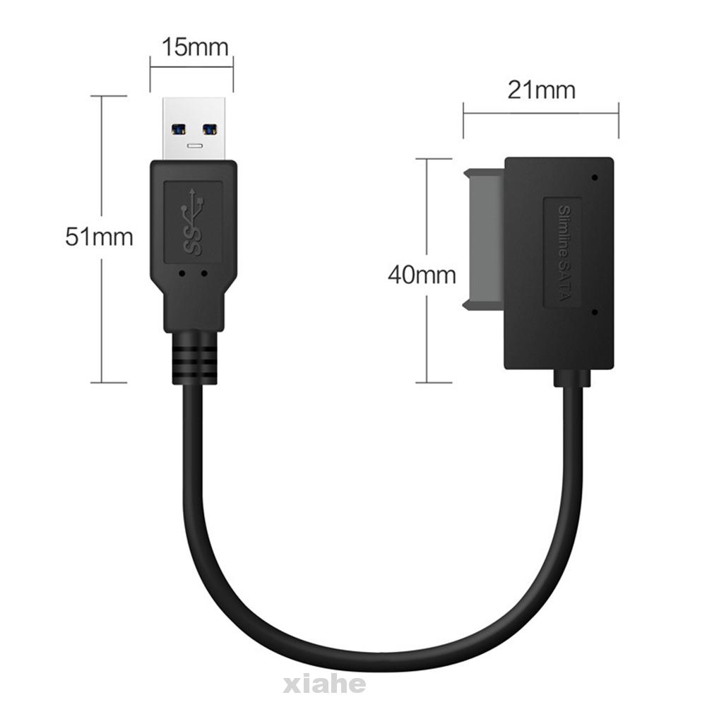 Cáp dữ liệu 13 Pin SATA sang USB 3.0 cắm và sử dụng dùng kết nối máy tính với ổ cứng | BigBuy360 - bigbuy360.vn