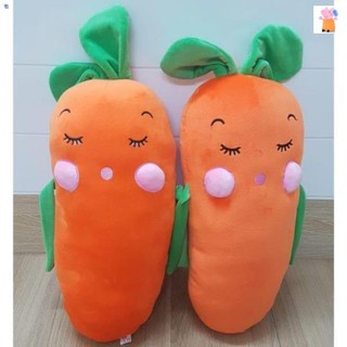 Gối Ôm Cà Rốt💝FREESHIP🍅Gấu bông Thú bông ngộ nghĩnh đáng yêu dễ thương chất liệu vải cao cấp nhồi bông gòn