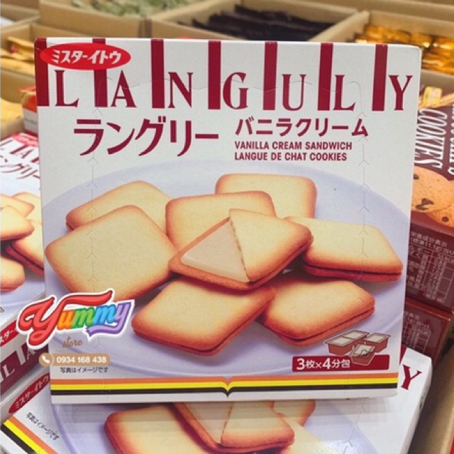 Bánh Quy Languly Nhật 165G