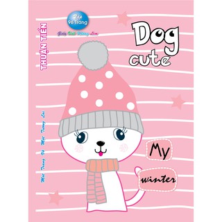 Lốc 10 quyển tập học sinh 96 trang Dog Cute