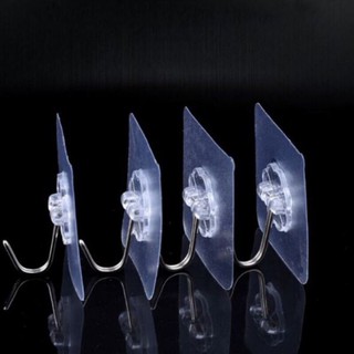 Set 10 Móc Treo Đồ Dán Tường Chịu Tải Nặng Có Giác Hút Cho Nhà Bếp Nhà Tắm