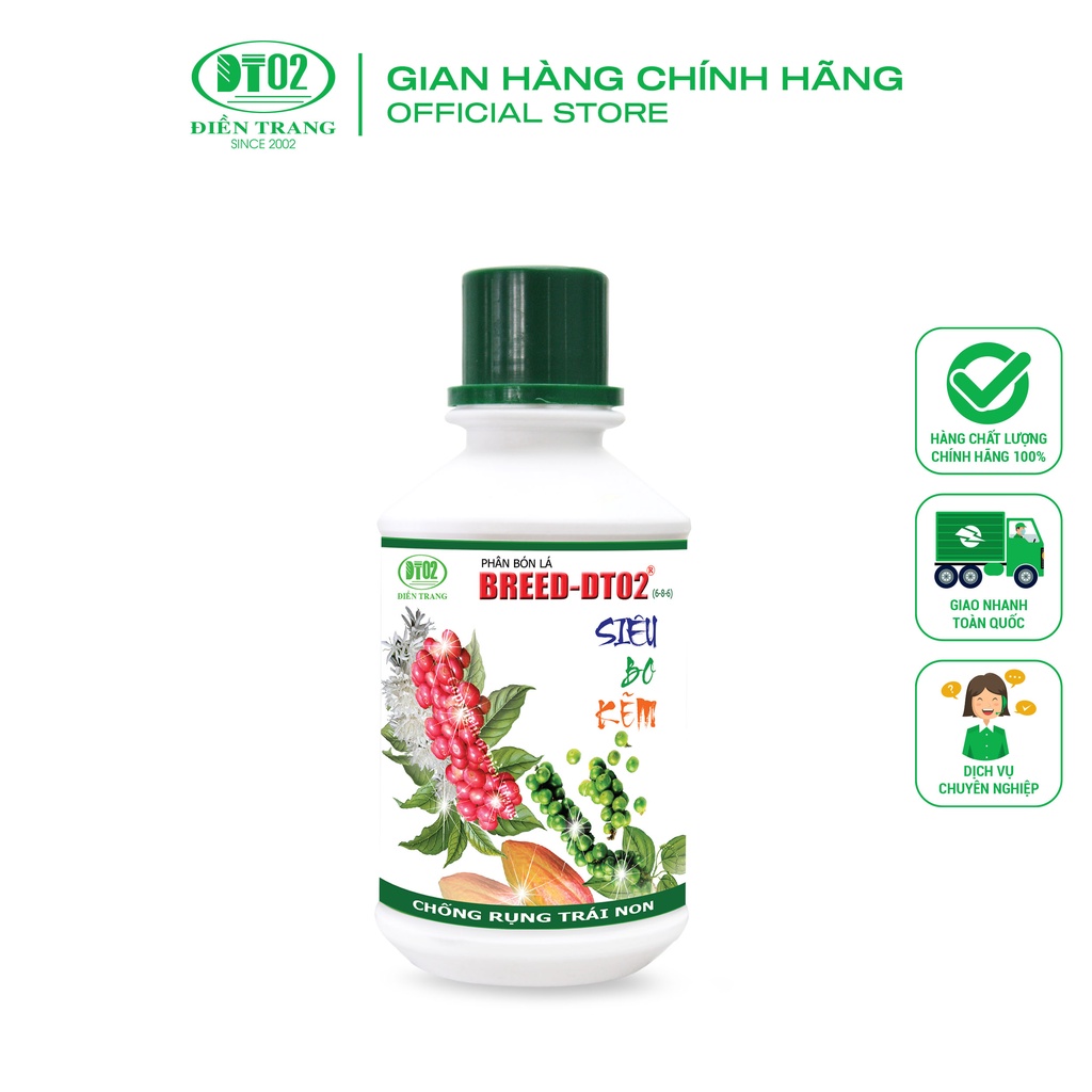 Breed DT02 Siêu bo kẽm 240ml