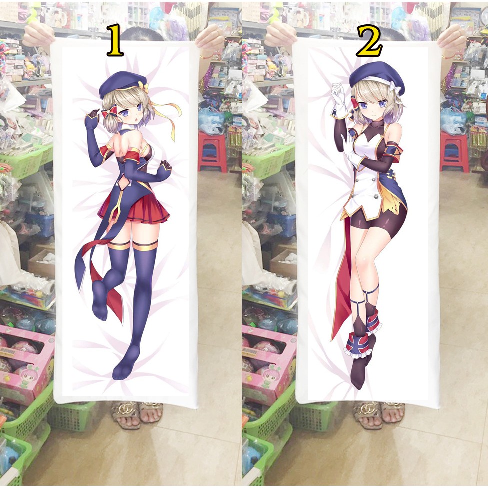 Gối ôm dài Z23 Azur Lane 1m x 40cm