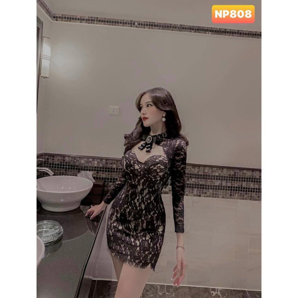 Đầm Ren lót lụa. thiết kế sang trọng, cam kết vải xịn loại 1