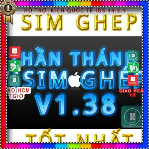 
                        Sim Ghép HSim V1.39 mới nhất có 9 dòng( *CALL) cho All iPhone Lock
                    