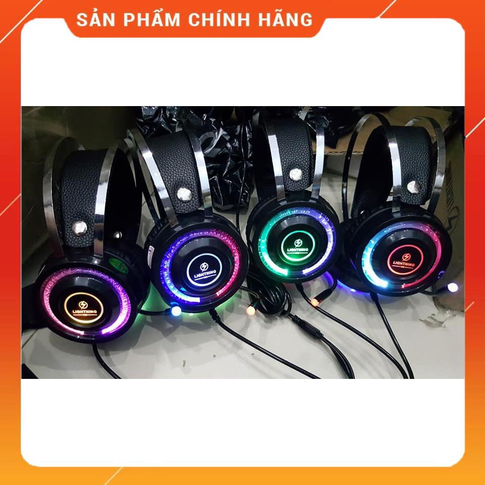 [Mã SKAMPUSHA7 giảm 8% đơn 250k]Tai nghe lightning V6s cổng 3.5 led RGB (combo 5c) dailyphukien