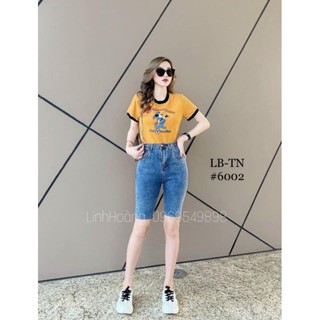 Quần lửng nữ chất jean đẹp M1258